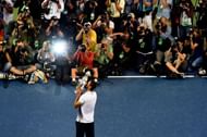 Marin Cilic with the 2014 US Open trophy